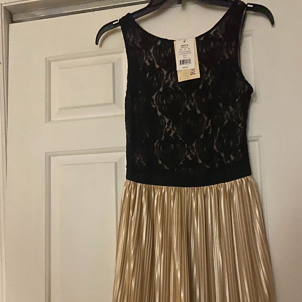 Short lace top dress